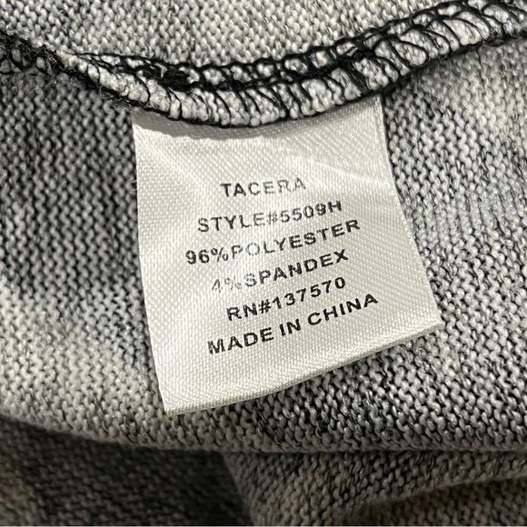 Racers long sleeve zig zag print a-line sweater dress size M Medium - Picture 9 of 12